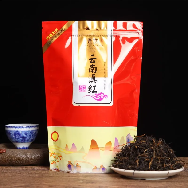 

Chinese Yunnan Dian Hong tea The Premium DianHong tea Beauty Slimming Diuretic Down Three Green Food dian hong Black tea