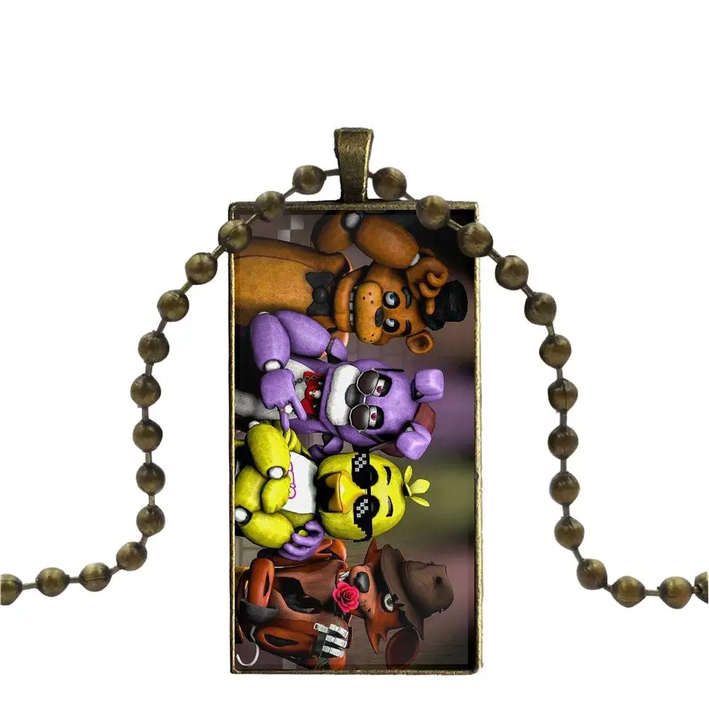 Женский свадебный подарок Sfm Fnaf Animatronics винтажное ювелирное изделие Бронзовое