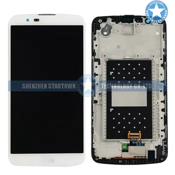 

New 5.3" White Replacement For LG K10 LTE K430DS K410 K420n Touch Screen Digitizer Lcd Display Assembly+Frame