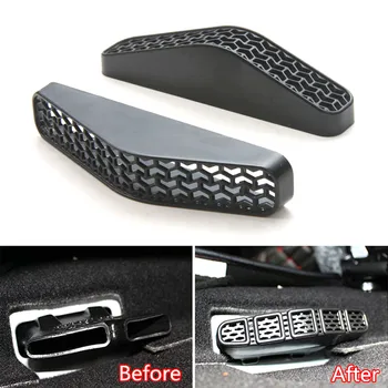 

YAQUICKA 2Pcs/set Car Seat Down Air Conditioner Outlet Vent Cover Trim Styling Fit For Jeep Compass 2017+ Interior Accessories