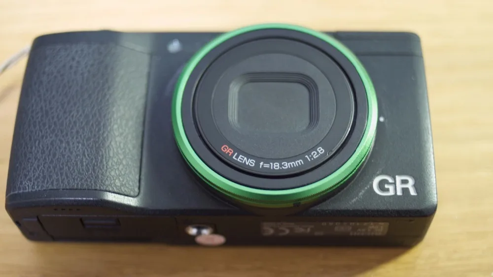 Оригинальное зеленое кольцо для объектива Ricoh GR /GR II/GR2 Camera LIMITED EDITION|lens ring|ring lensring for
