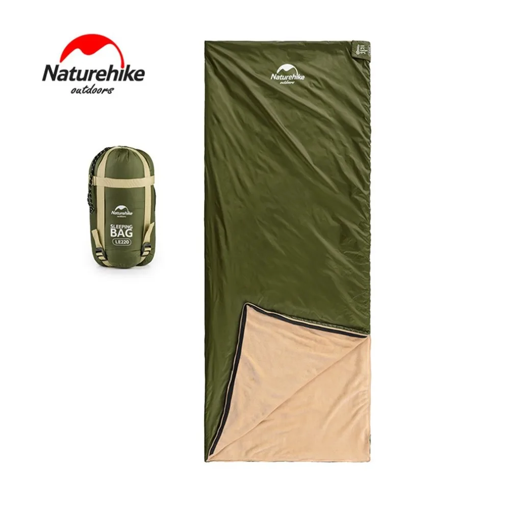 

NatureHike Envelope Sleeping Bag For Camping Hiking Climbing 190*75cm Mini Outdoor Ultralight -Sleeping Bag Dropshipping