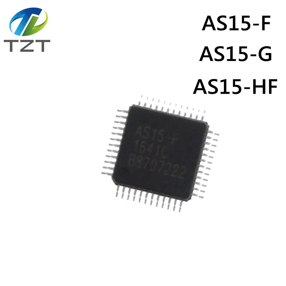 

10PCS AS15-F AS15F AS15-G AS15G QFP48 AS15 Original LCD chip E-CMOS AS15-HF