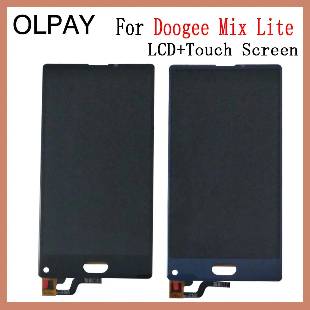

OLPAY 5.2'' New Original For Doogee Mix Lite CellPhone LCD Display+ Touch Screen Digitizer Assembly Replacement Glass Free Tools
