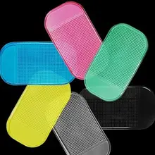 Автомобильный Противоскользящий коврик, высокотемпературное украшение для мобильного телефона, коврик для хранения, нескользящий прозрачный в автомобиле-105