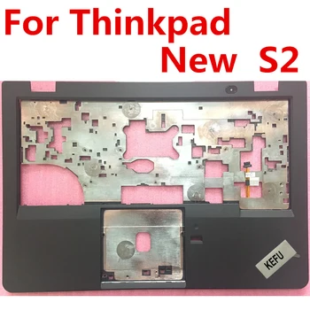 

New Original Upper Case Palm Rest for Thinkpad new S2 with Fingerprint Hole Top Case Keyboard Bezel for Thinkpad New S2