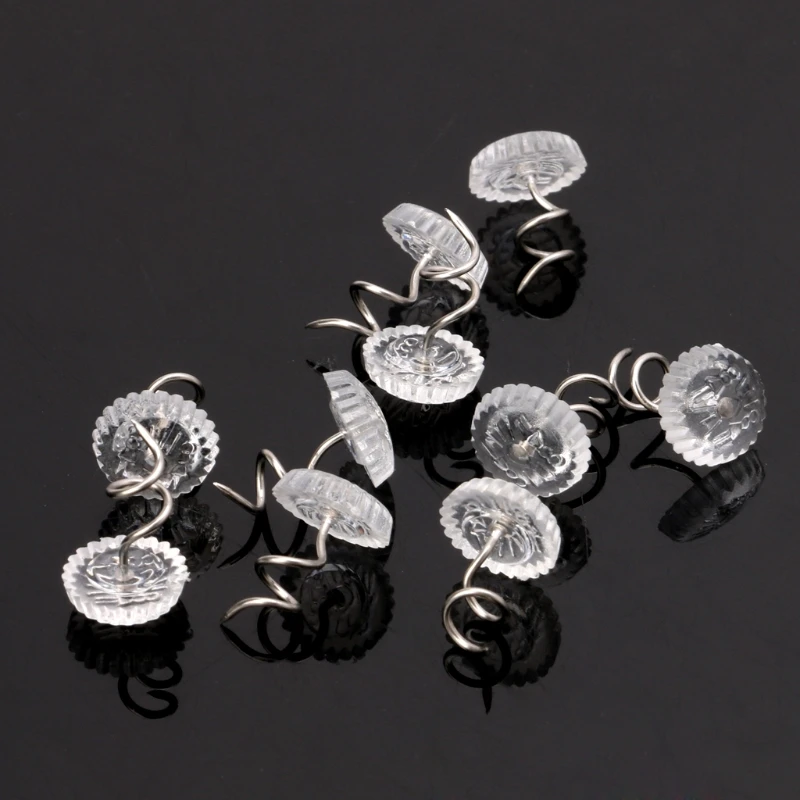 

10Pcs/Bag Antique Brass Upholstery Nails Tack Stud Pushpin Doornail Hardware Decor