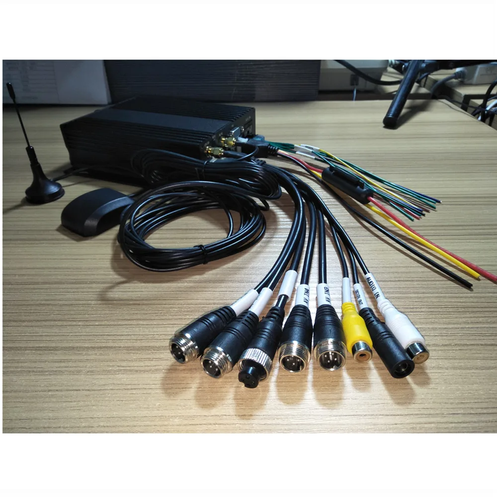 MDVR AHD Автомобильный видеорегистратор двойная sd карта 3G GPS автомобильный хост