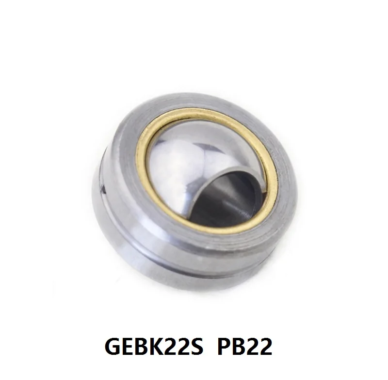 5 шт./лот GEBK22S PB22 радиальный сферический подшипник скольжения с самосмазыванием