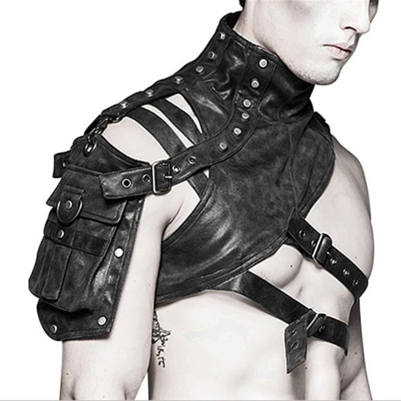 Halloween-Cosplay-Steampunk-Leather-Armor-For-Men-And-Women-Shoulder-Bag-Accessories-Show-Locomotive-Party-Props (3)