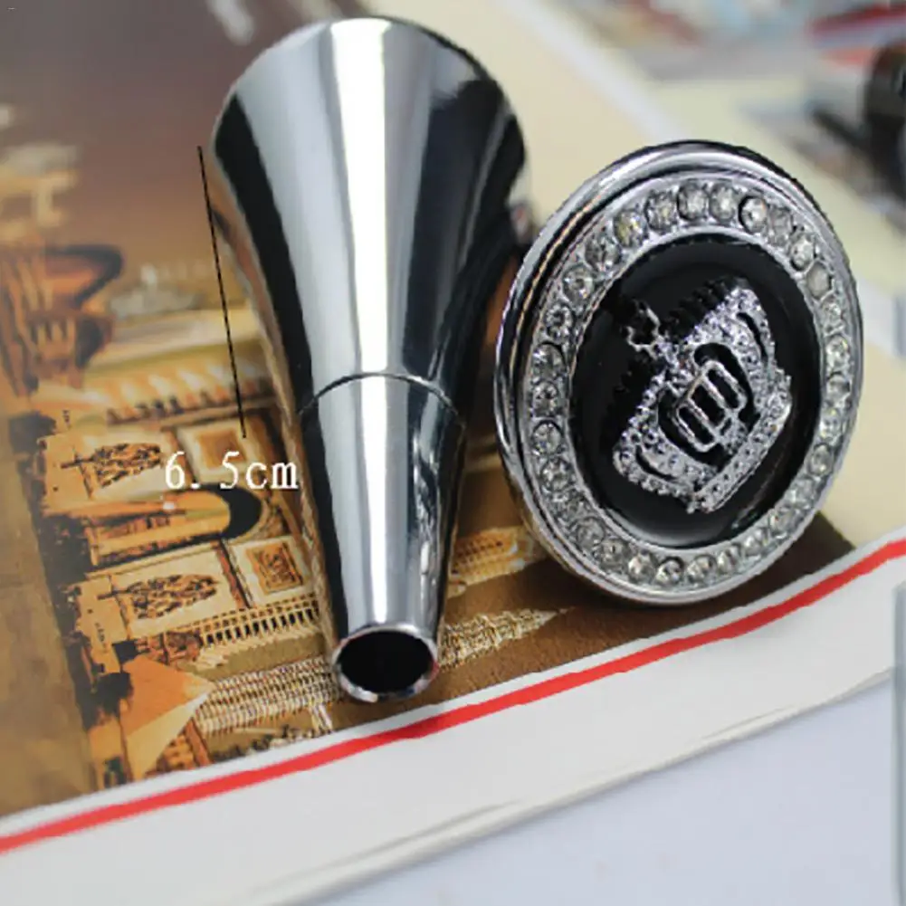 DAD Diamond Crystal Crown Shift Head VIP Refit вешалка полностью Металлическая Автомобильная
