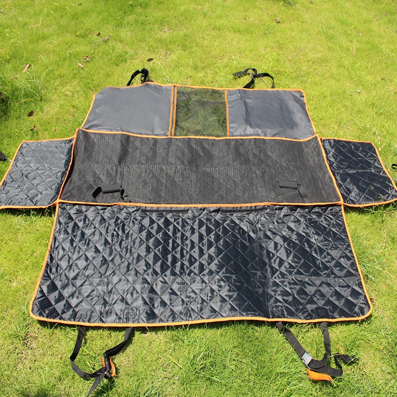 CAWAYI KENNEL Dog Waterproof Rear Back Carriers Pet Dog Car Seat Cover Mats Hammock Protector With Safety Isolation Net D1393 CAWAYI KENNEL Dog Waterproof Rear Back Carriers Pet Dog Car Seat Cover Mats Hammock Protector With Safety Isolation Net D1393