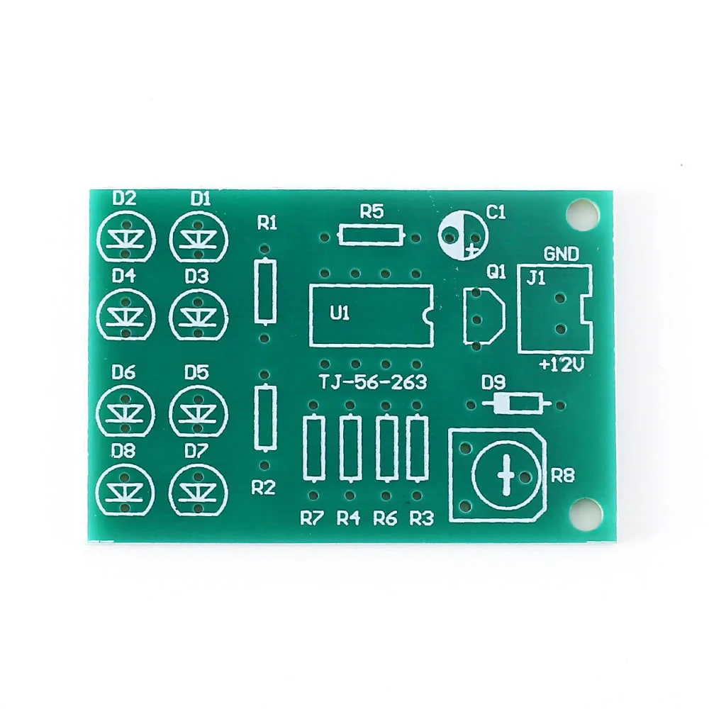 Электронный набор "сделай сам" LM358 дыхательный светильник, набор, Регулируемый DC 12 В, электронные компоненты, набор 8 шт., светодиоды 5 мм