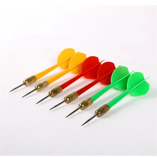10 pcs/lot The metal head Pin type darts Steel Needle Tip Copper Dart