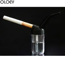 OLOEY зажигалка аксессуары для сигарет высокого качества сорняков-карманный размер мини-трубка для курения воды табак, трубка, кальян-фильтр изогнутый Тип