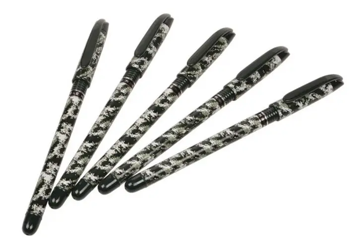 

Camouflage Print Gel Ink Pen 0.5 Black Office School Supplies