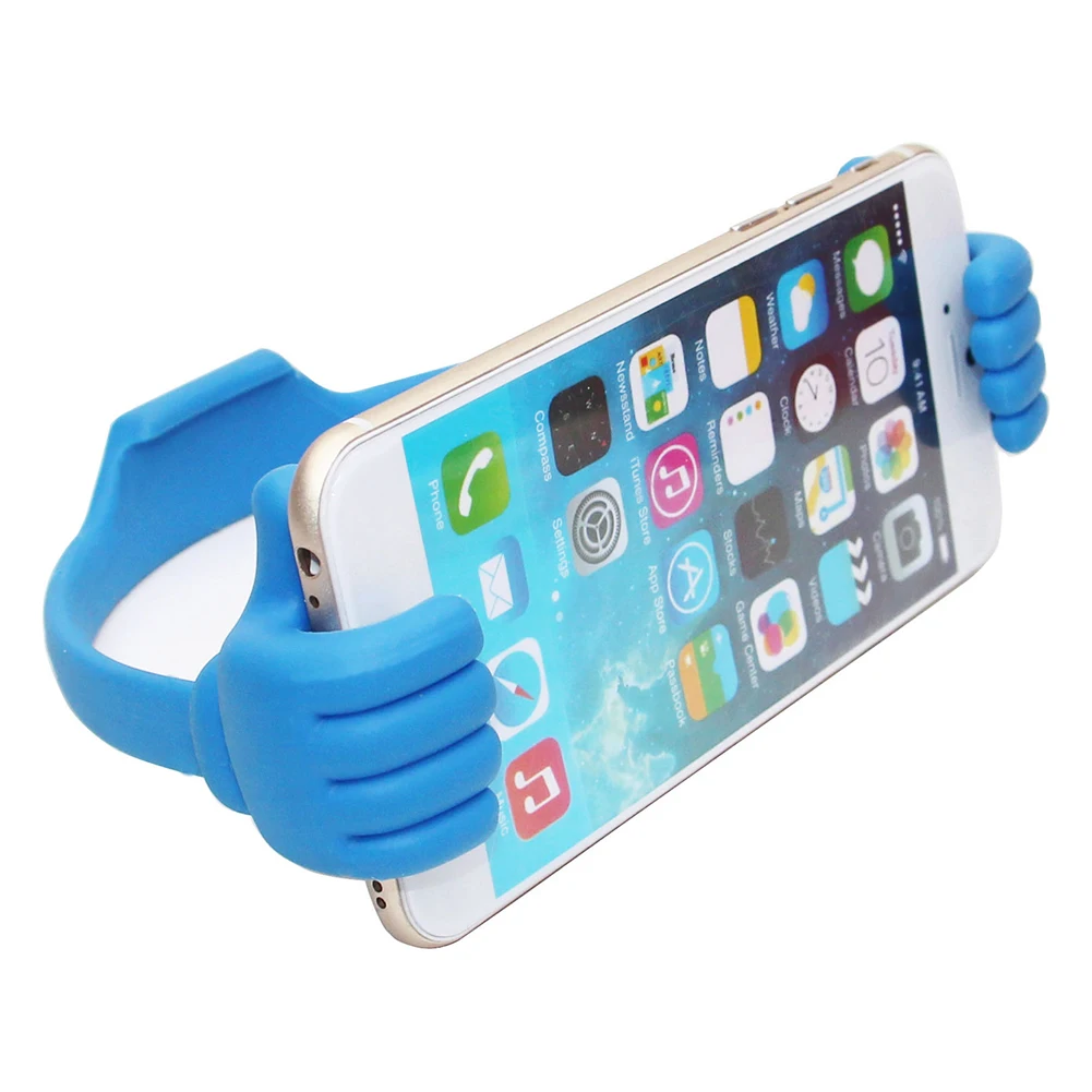 

New Universal Adjustable Plastic Thumbs Modeling Mobile phone Holder High Quality Fashion Personality Phone Stand Bracket Holder