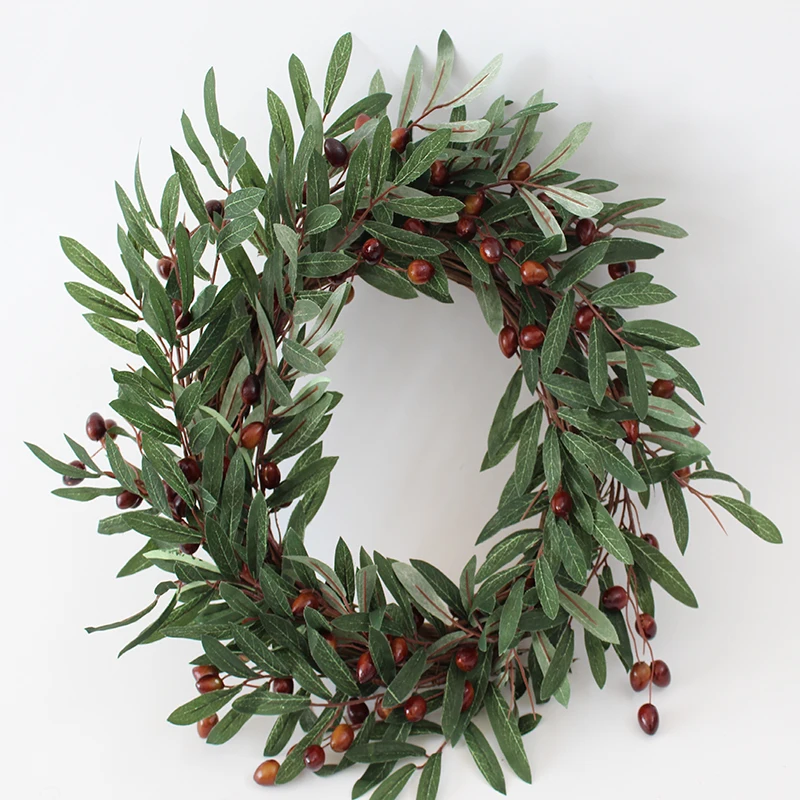 Olive Leaf Wreath Modern Wreath Gift for Mom Mother's Day Simple