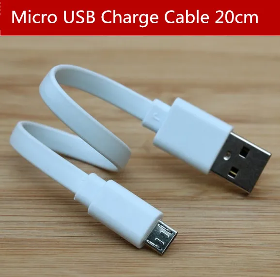For Xiaomi Power Bank Cable 20cm Micro Usb Cable Short Usb 2A High Speed Charging For Android Mobile Phones & Tablet