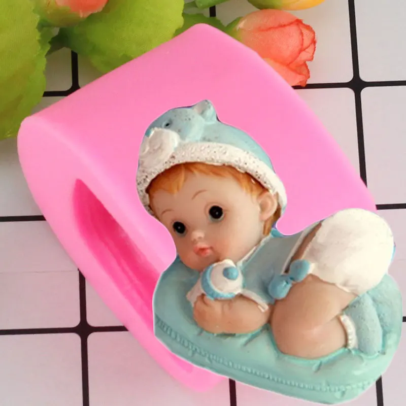 Buy Baby Design Soap Mold 3D Silicone Mold For Soap