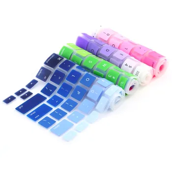 

Universal 13-15 inch Silicone Keyboard Cover for Macbook air 13 Rainbow Laptop Keyboard Stickers for Macbook pro 13 15 Ultrathin