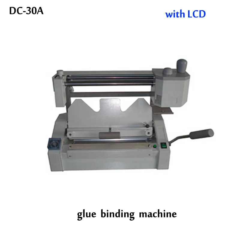 A3 multi functional book binding machine,perfect glue binding machine