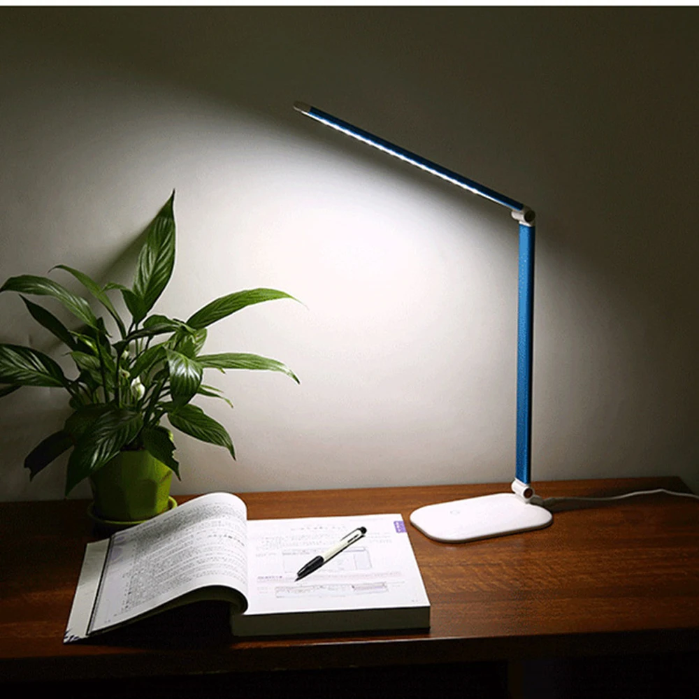 Office LED Rechargeable Desk Lamp Foldable Touch Dimmer Table Light Student Study Reading Eye Protect Lamps 3 Levels Brightness Office LED Rechargeable Desk Lamp Foldable Touch Dimmer Table Light Student Study Reading Eye Protect Lamps 3 Levels Brightness