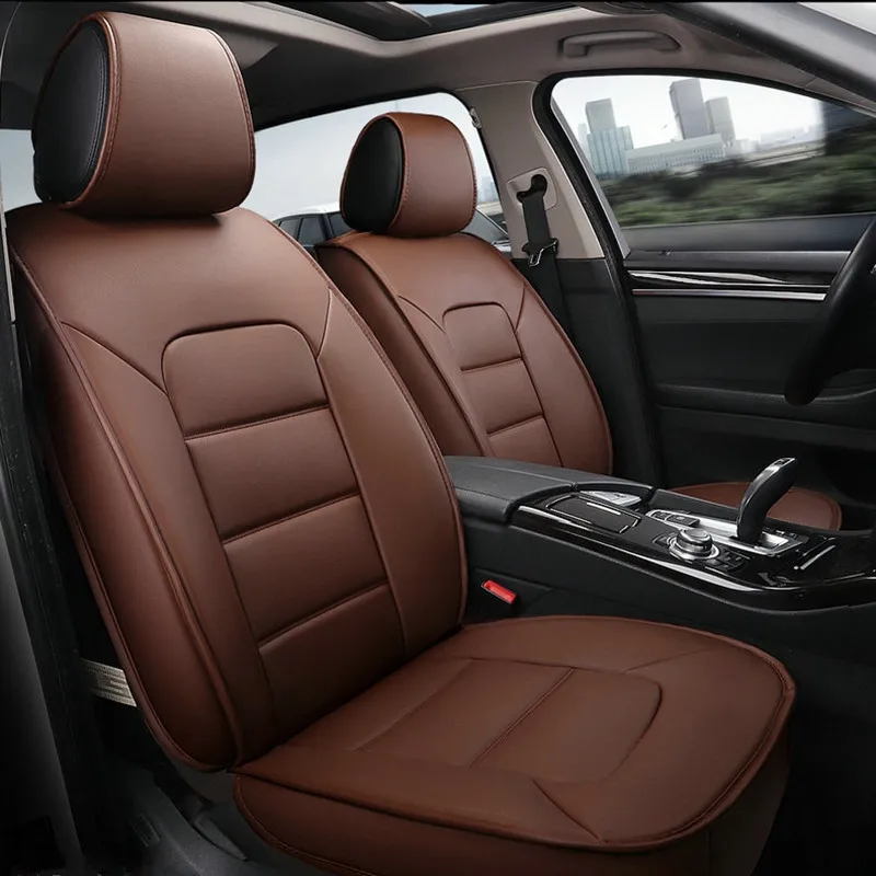 Чехол для автомобильного сиденья кожаная Передняя Задняя подушка bmw e46 e90 e30 e34 X1 X5