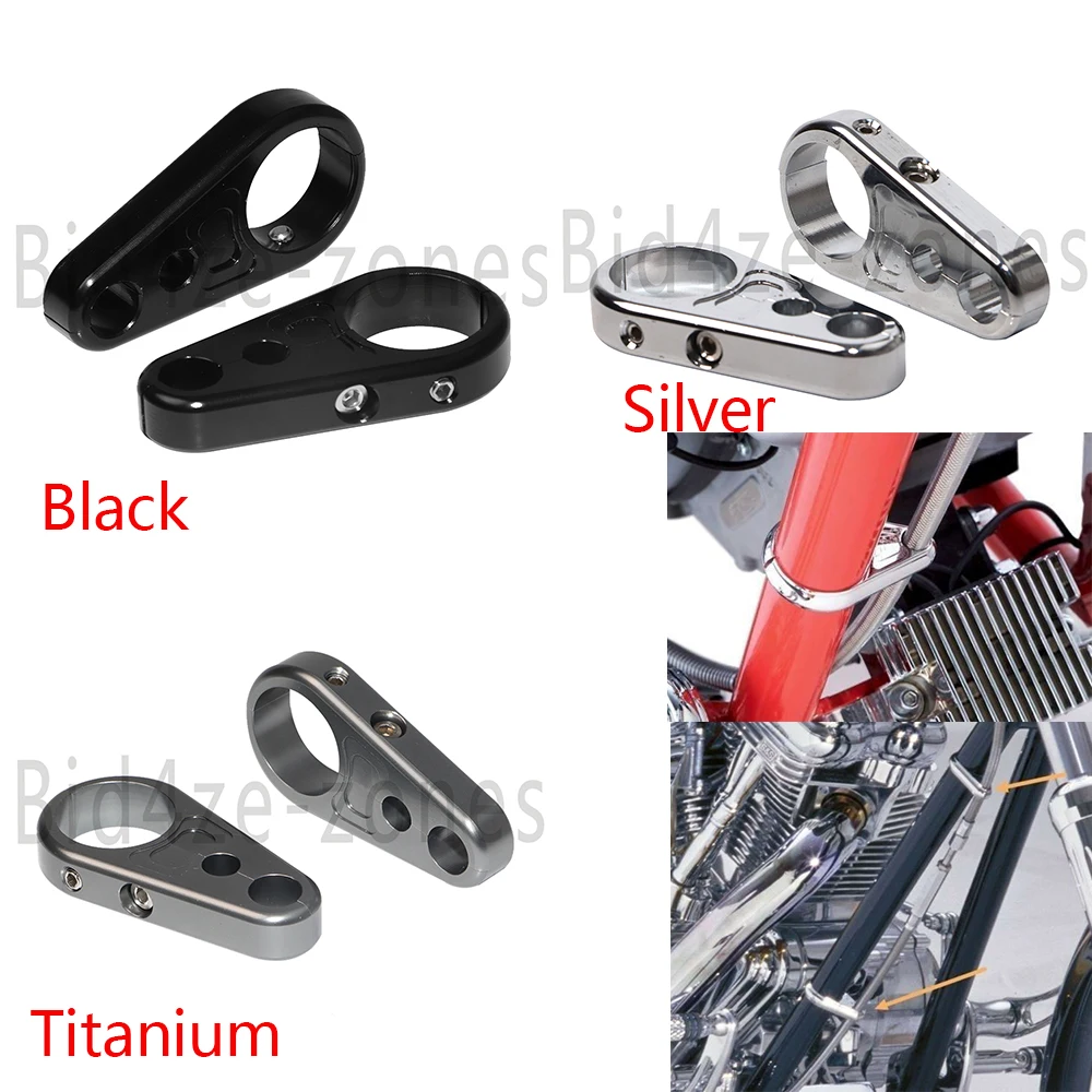 25 мм рама руль сцепления кабель держатель тормозной линии зажим для Honda Suzuki Kawasaki