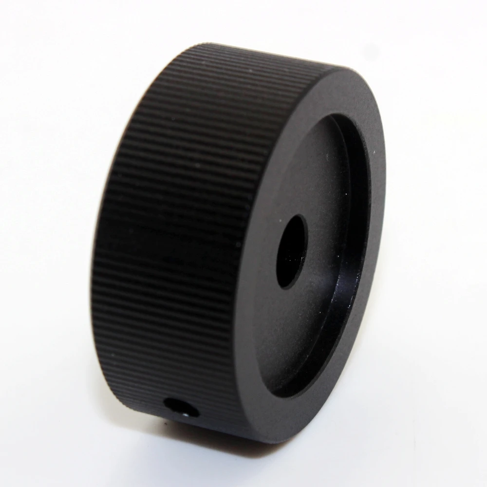 Potentiometer Knobs 1pcs 32*13mm Audio Multimedia Speakers Aluminum Knobs Volume Adjustment Knobs-Black