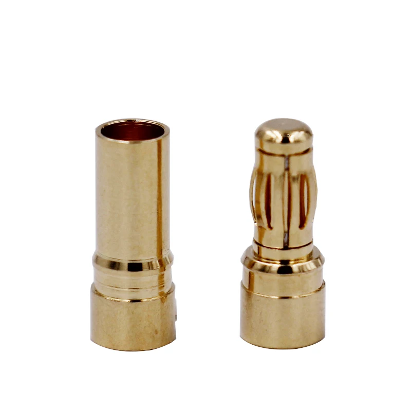 

10pair 3.5mm Gold Bullet Banana Connector Plug for RC Battery 50% off
