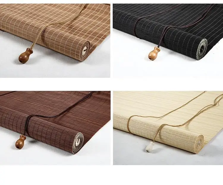 Рулонные затемняющие шторы для магазинов Fenetre Vouwgordijnen Rolety Rzymskie Bamboo Cortinas Persianas Rolgordijnen оконные шторы