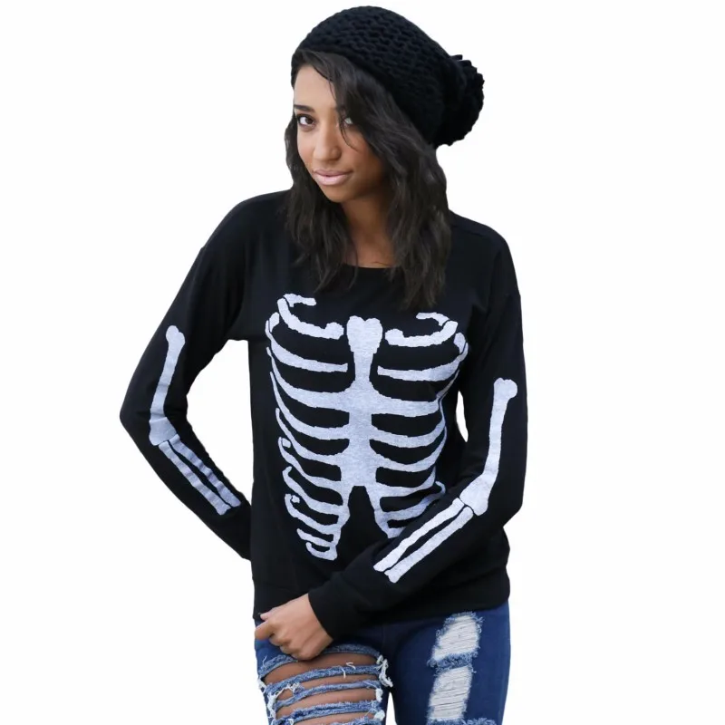 Black-Stylish-Pullover-Skeleton-Print-Sweatshirt-LC25930-2-2_conew1