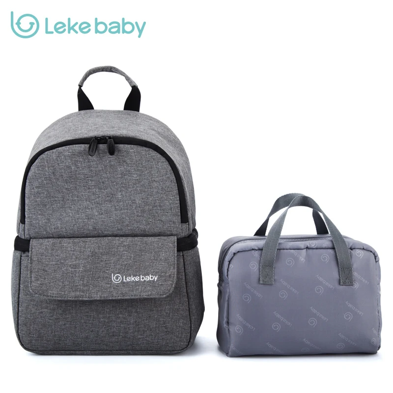 Lekebaby Thermal Insulation font b Bag b font Breast Milk Storage Backpack Baby bottle Fresh keeping