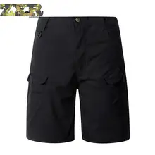 Модные карго-шорты Для мужчин Повседневное Мужские дышащие шорты однотонные Для мужчин брюки карго шорты тактическая группировка сухопутных сил тактические шорты