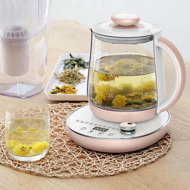  Xiaomi 1.5L Health Preserving Pot Multifunction Electric Cooking Tea Kettle Appointment Timing Insu