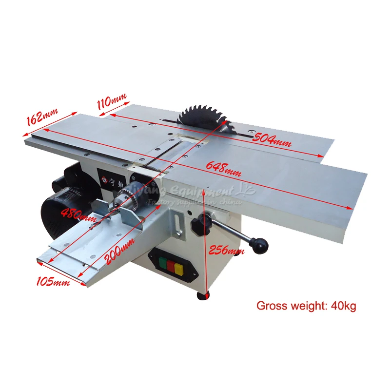 Фрезерный станок электрическая пила деревообрабатывающий инструмент Q10086 3 в 1 планировщик
