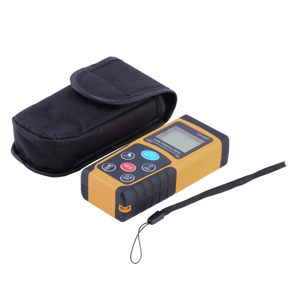 

Hot Worldwide CP-60P Mini 60M Handheld Digital Laser Distance Meter Range Finder Diastimeter