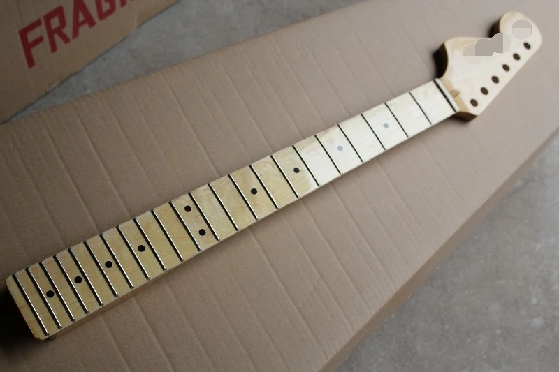 

Hot sale Factory custom DIY 22 frets 6 strings left handed electric guitar neck with maple finger board