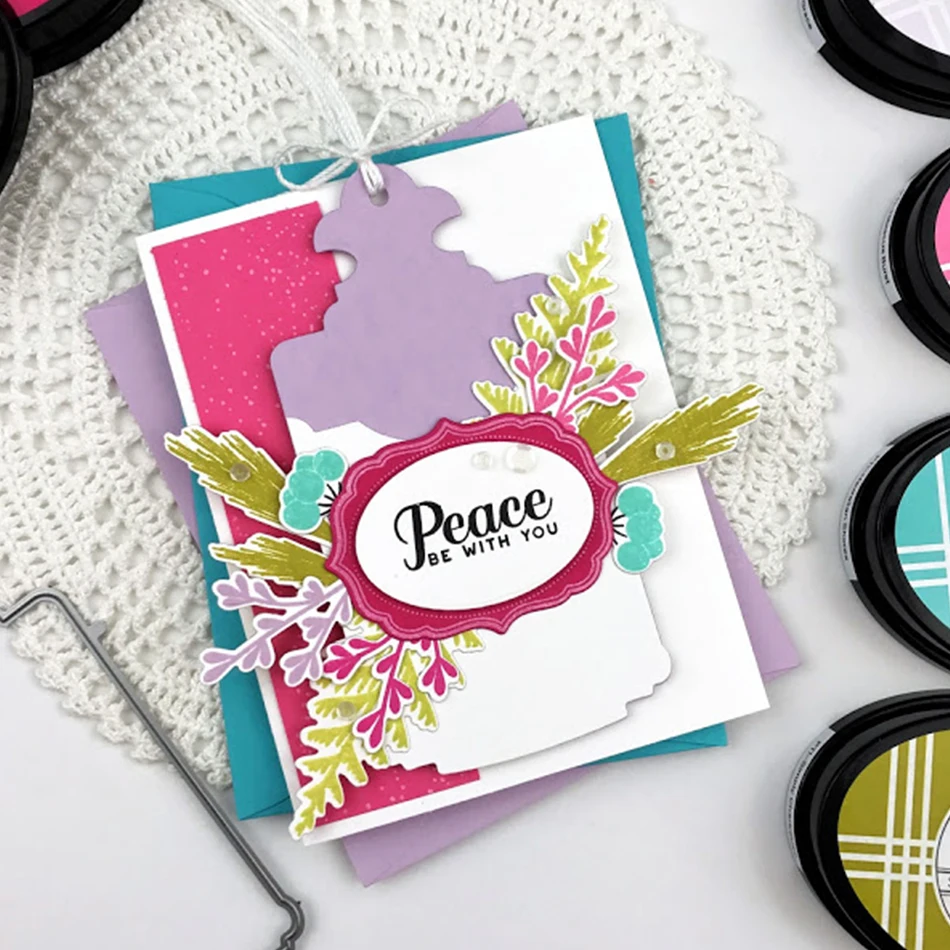 

YaMinSanNiO Frame Metal Dies for Card Making New for 2019 Photo Album Embossing Decorative Craft Die Handicrafts Winter Die