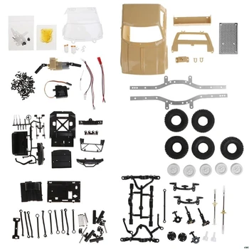 

WPL C14 1:16 2CH 4WD 2.4G Off-Road Truck Electric RC Trucks15km/H Top Speed KIT Children Mini Racing Cars Toys