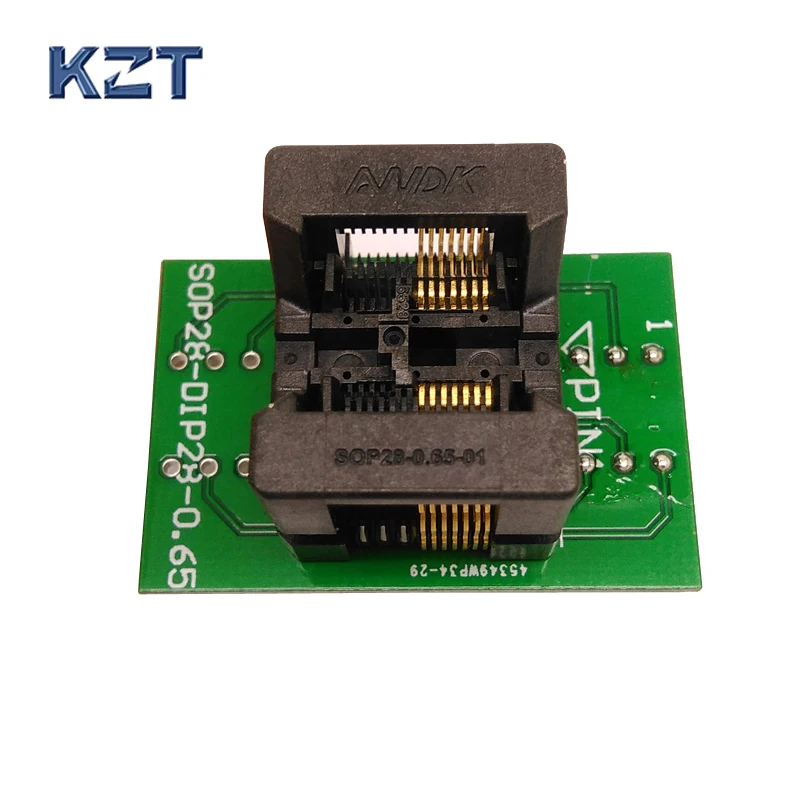 

SSOP14 TSSOP14 to DIP14 Programming Socket Pitch 0.65mm IC Body Width 4.4mm 173mil Flash Test Socket Adapter