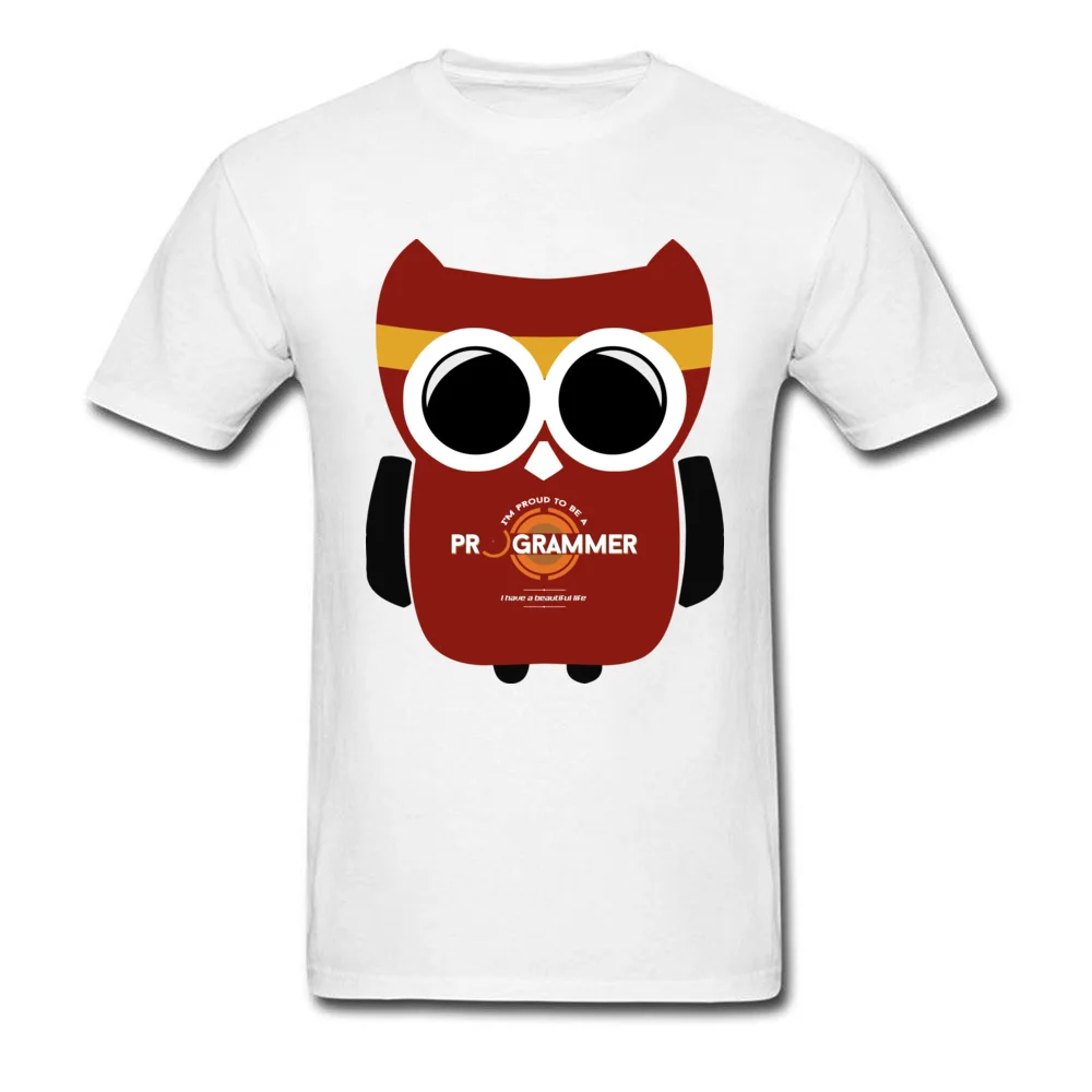 Burung Hantu Programmer T Kemeja Lucu Gambar Kustom Top T Shirt Burung Hantu Programmer T Kemeja Lucu Gambar Kustom Top T Shirt