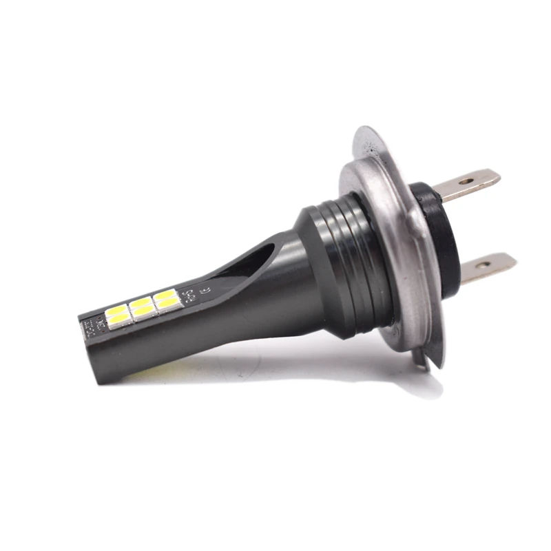 YIJINSHENG H7 H4/HB2 DRL Противотуманные фары светодиодные лампы 60 Вт 3030 SMD супер яркие 6000 К