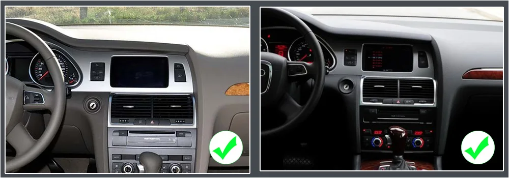 Sale 2din Car multimedia Android Autoradio Car Radio GPS player For Audi Q7 4L 2006~2015 Bluetooth WiFi Mirror link Navi 3