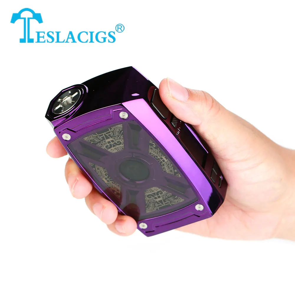 

New Original Tesla XT 220W TC Box MOD 220W Max Output with Colorful RBG LED Light Effect Supports KA/TC-SS316/TC-Ni200/TC-Ti/TCR
