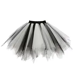 Женская плиссированная короткая юбка высокого качества из газовой ткани для взрослых, юбка-пачка для танцев, модная Милая юбка