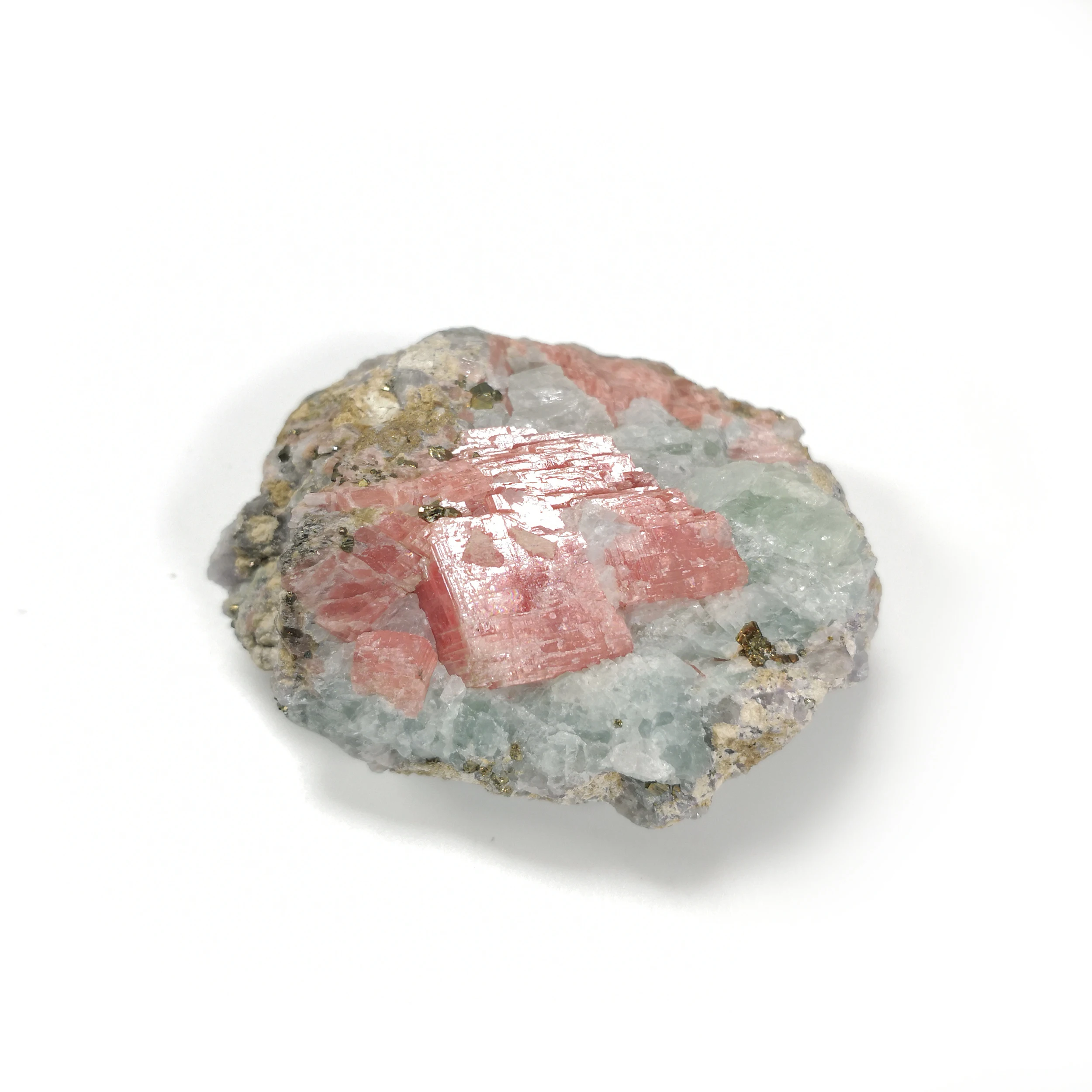 

222g NATURAL Stones and Minerals Rhodochrosite quartz crystal SPECIMENS guangxi CHINA C1-74