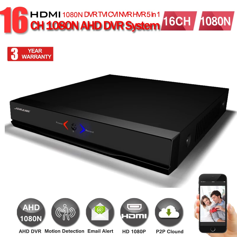 1116LN AHD DVR JORANK