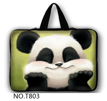 

Cute Panda 13 Laptop Sleeve bags case 13.3 notebook for Macbook Air 11 12 inch Xiaomi Mi Notebook Air 12.5 13.3 "